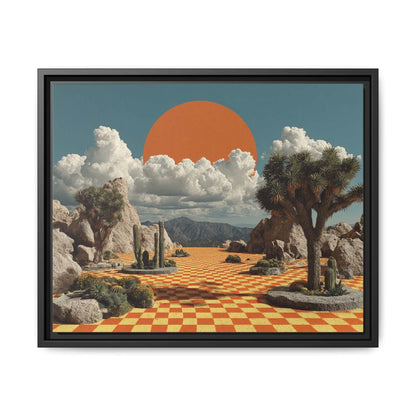Orange Checkered Desert