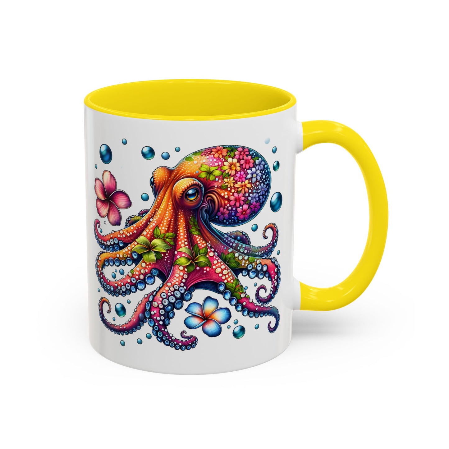 Octopus Design Coffee Ceramic Mug