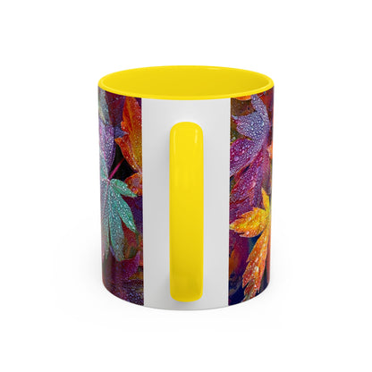 Autumn Leaves Coffee Ceramic Mug