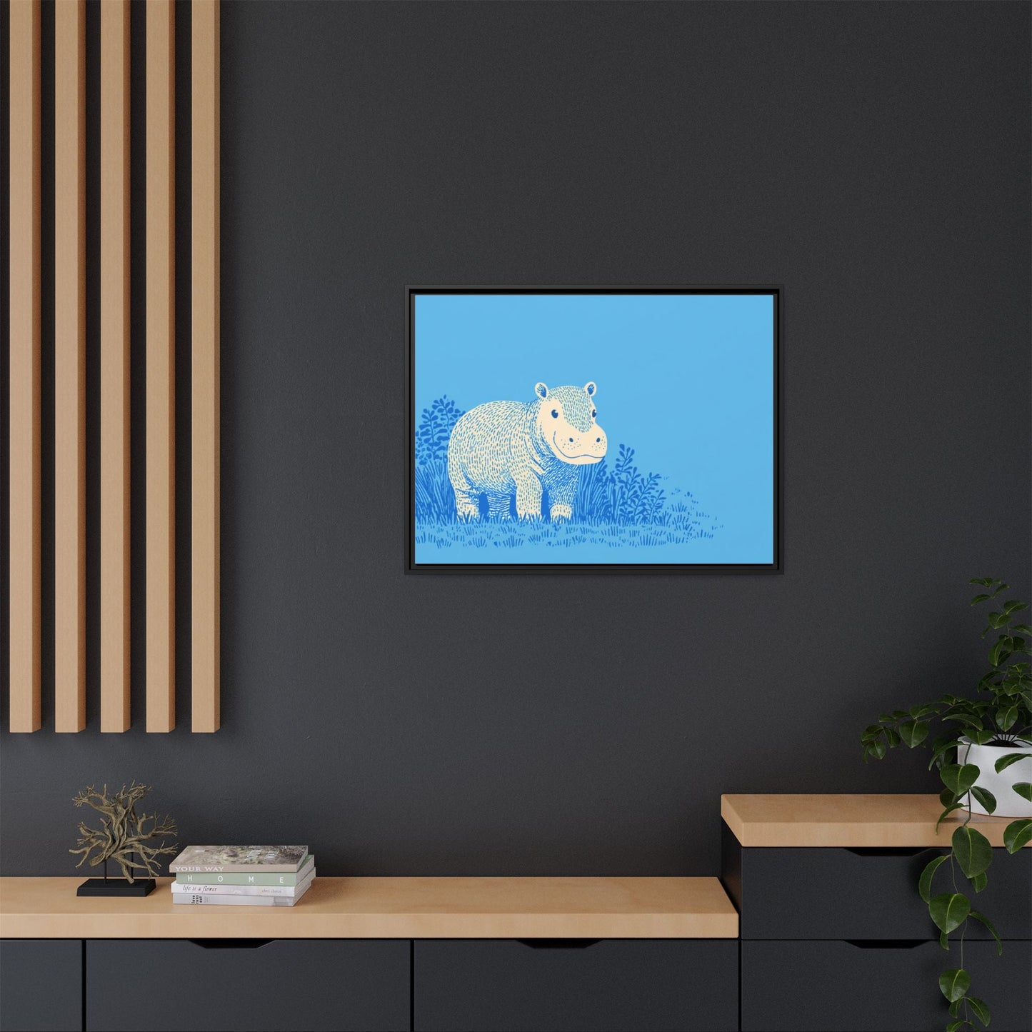 Cute Hippo Nursery
