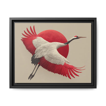 Japandi Ibis Bird Art