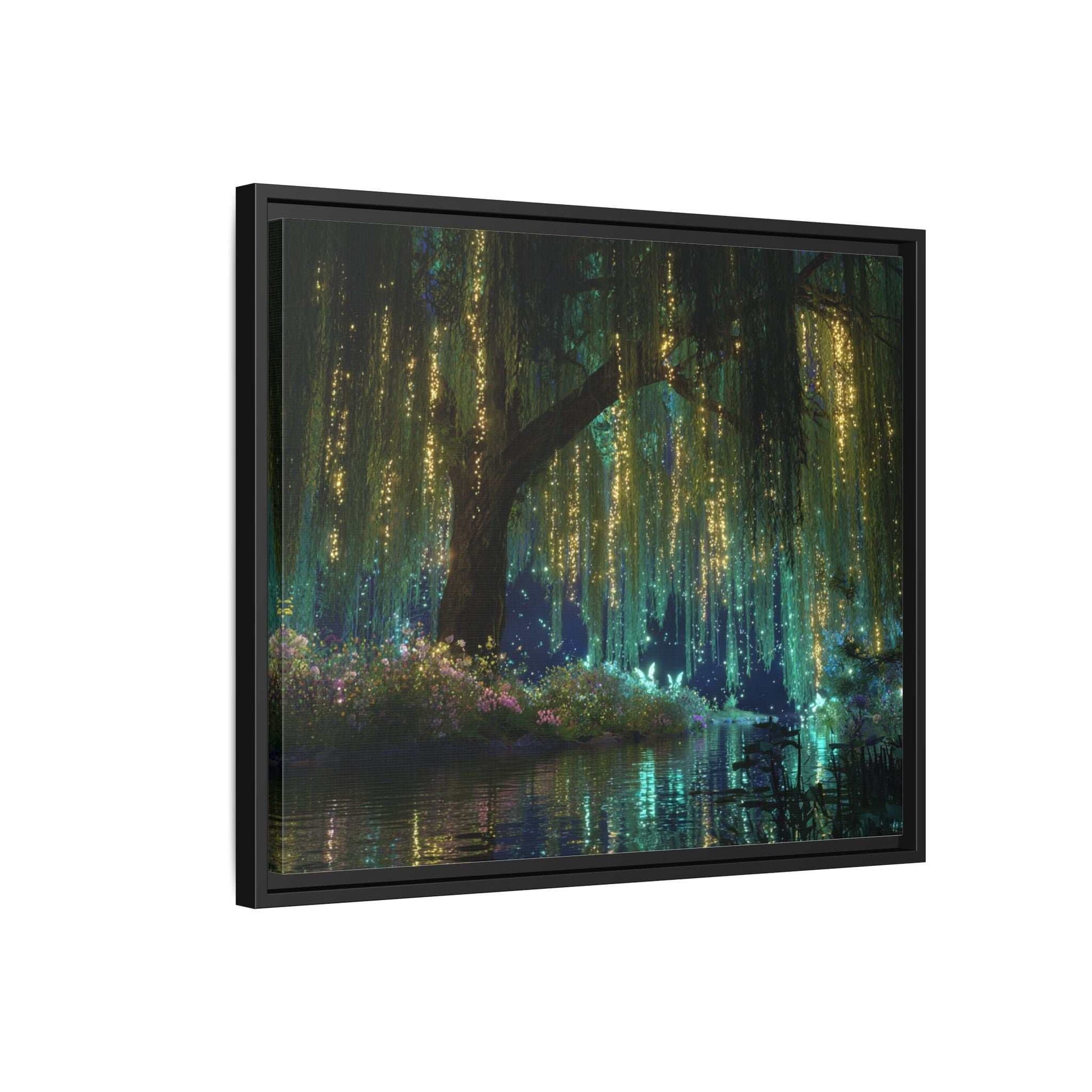 Magical Forest Framed Canvas