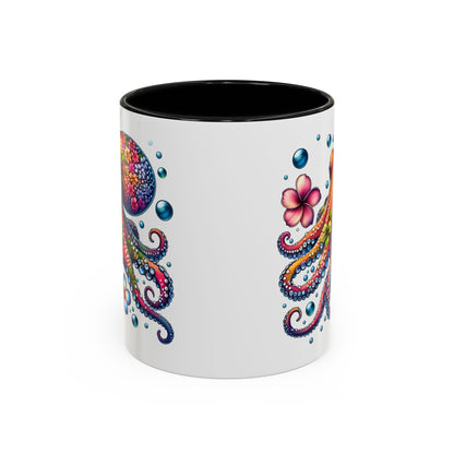 Octopus Design Coffee Ceramic Mug