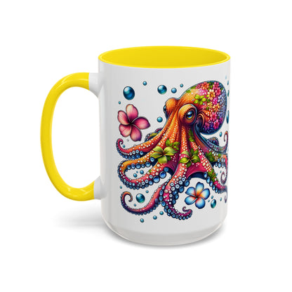 Octopus Design Coffee Ceramic Mug