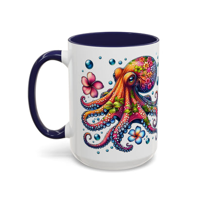 Octopus Design Coffee Ceramic Mug