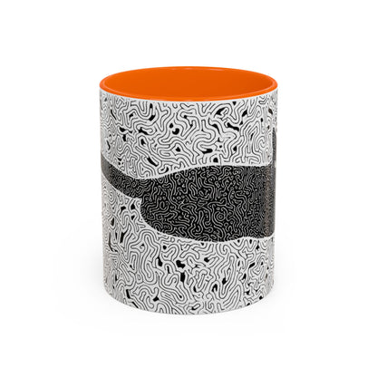 Black Cat Minimalist Coffee Mug