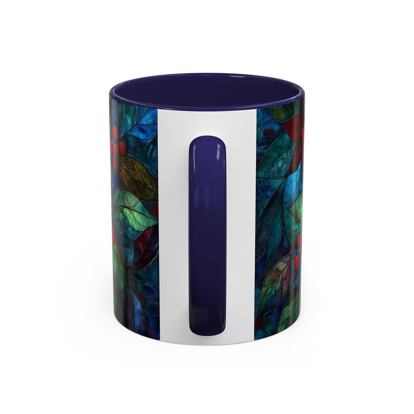 Christmas Poinsettia Floral Coffee Ceramic Mug