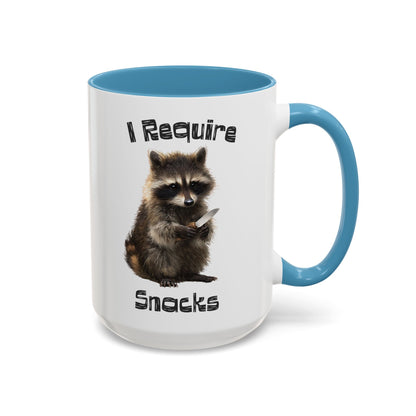 Funny Raccoon Meme Coffee Ceramic Mug