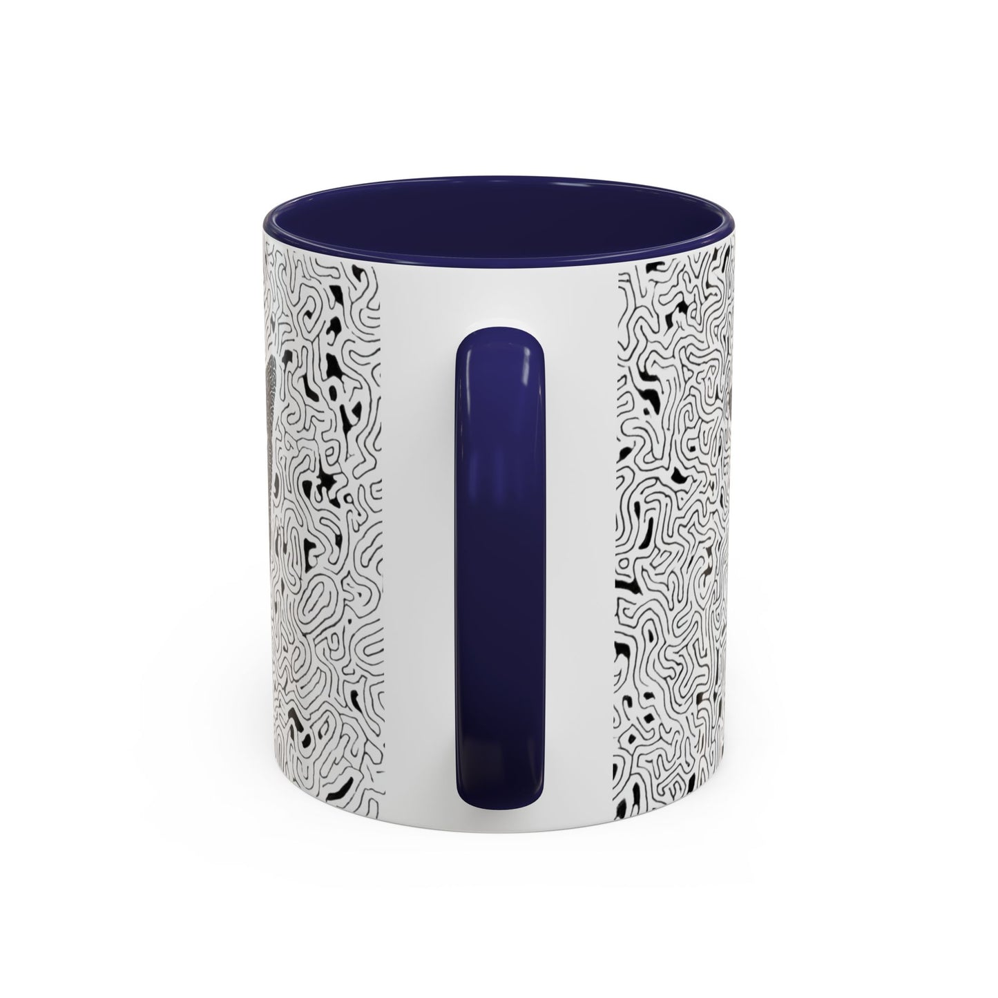 Black Cat Minimalist Coffee Mug