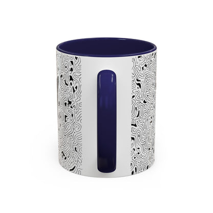 Black Cat Minimalist Coffee Mug