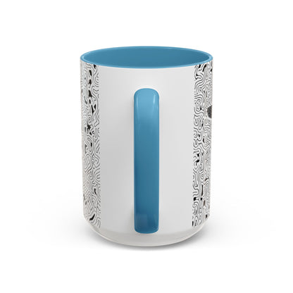 Black Cat Minimalist Coffee Mug