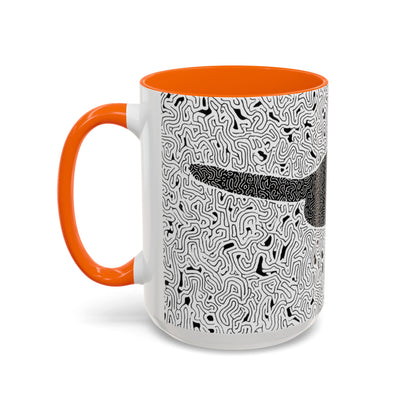 Black Cat Minimalist Coffee Mug