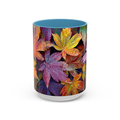Autumn Leaves Coffee Ceramic Mug