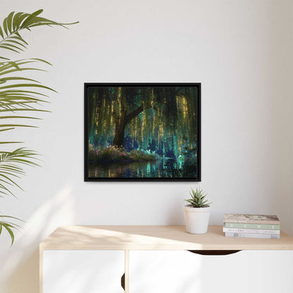 Magical Forest Framed Canvas