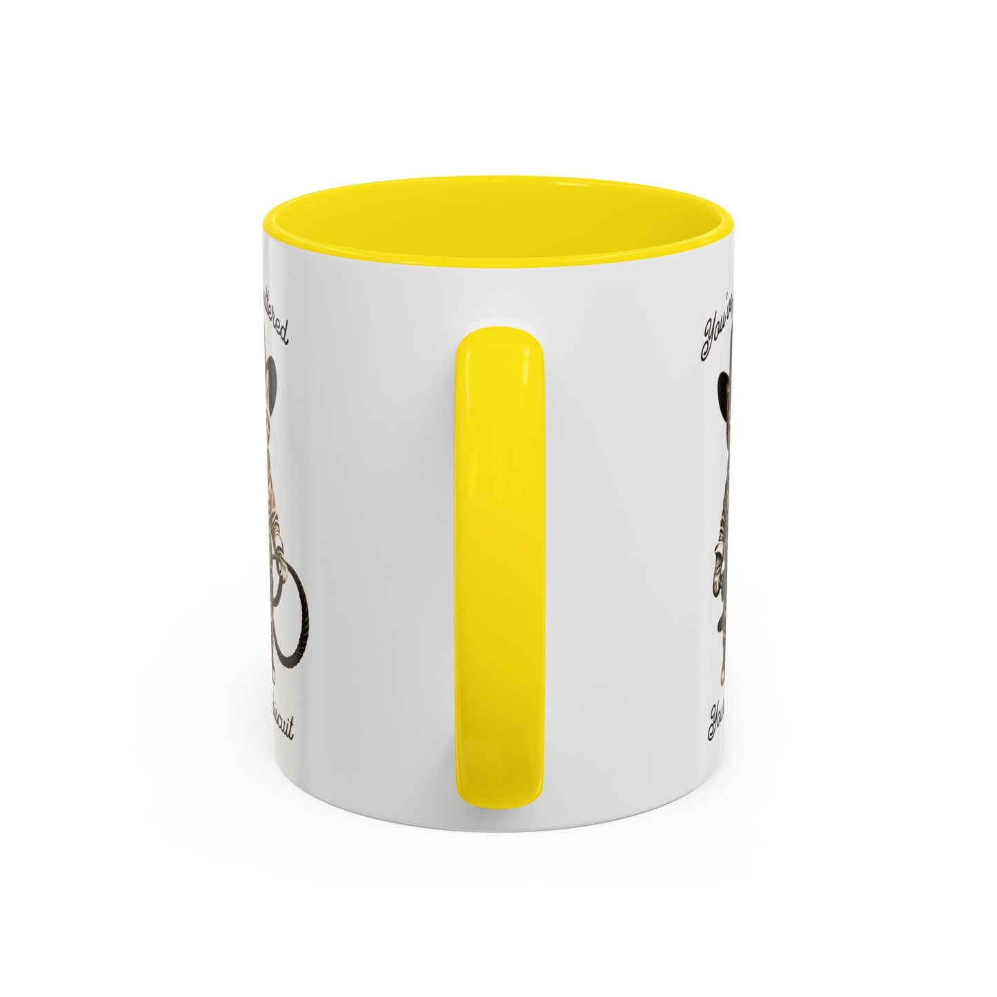 "You're Just Buttered Your Last Biscuit " Cowboy Kitty Mug