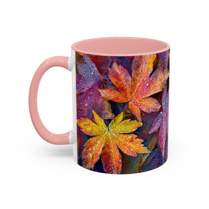 Autumn Leaves Coffee Ceramic Mug