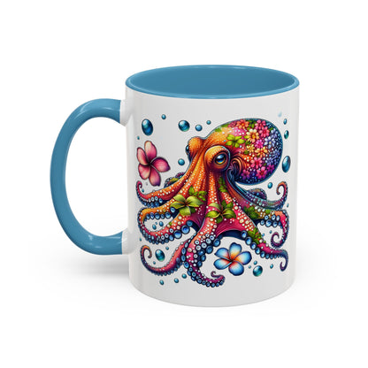 Octopus Design Coffee Ceramic Mug