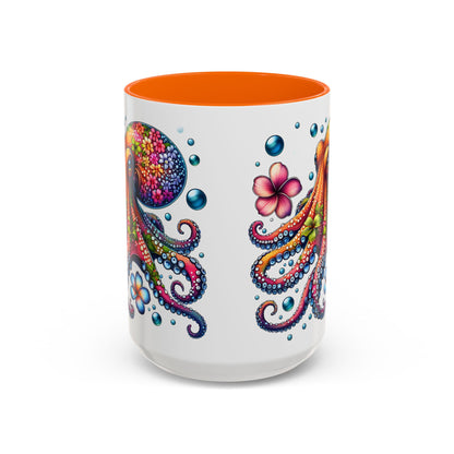 Octopus Design Coffee Ceramic Mug