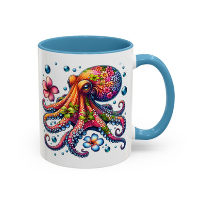Octopus Design Coffee Ceramic Mug