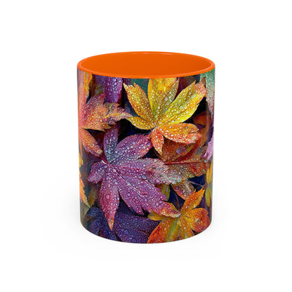 Autumn Leaves Coffee Ceramic Mug