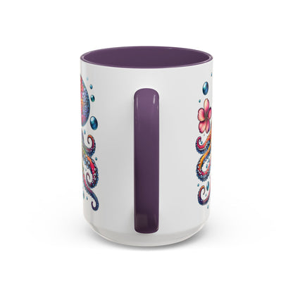 Octopus Design Coffee Ceramic Mug
