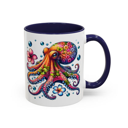 Octopus Design Coffee Ceramic Mug