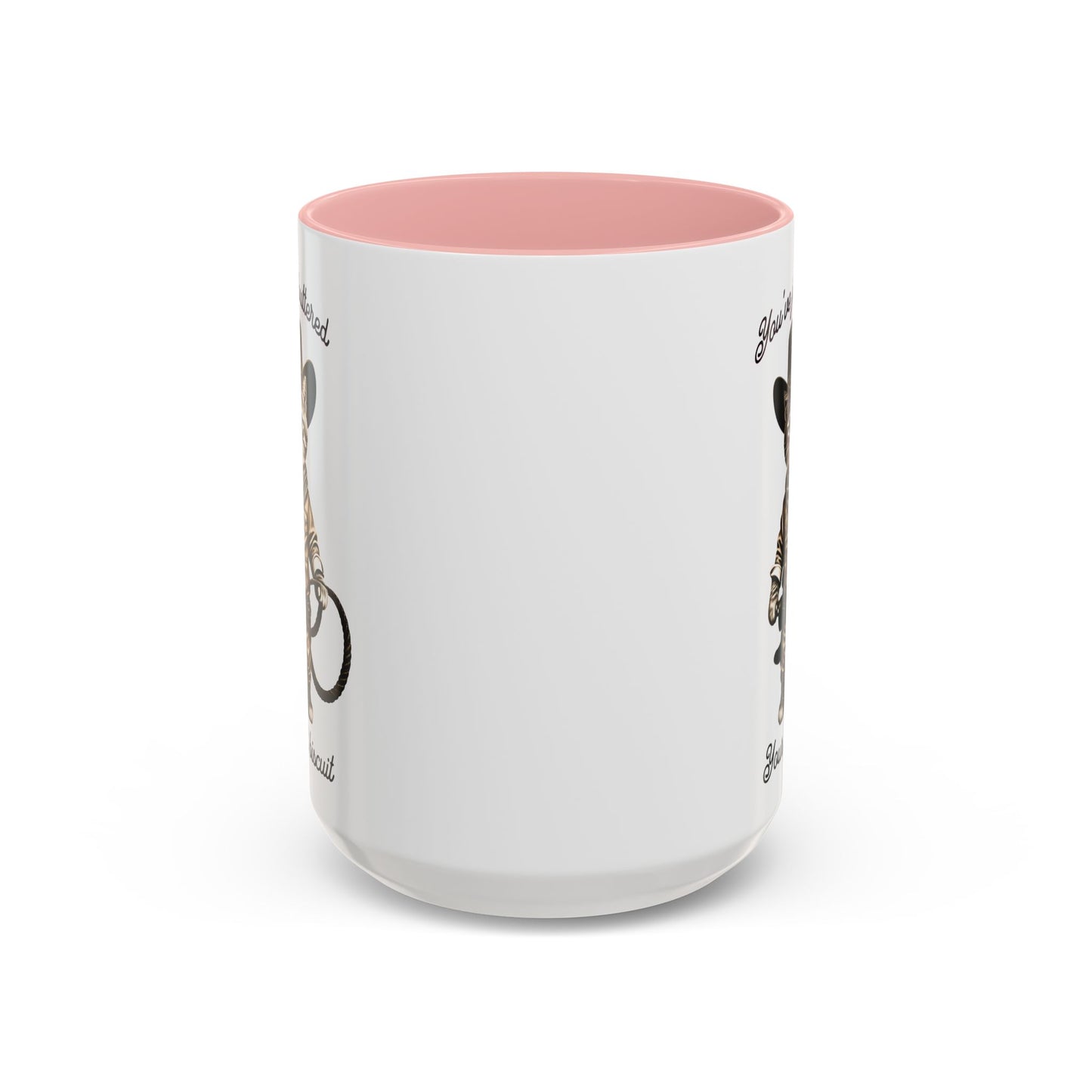 "You're Just Buttered Your Last Biscuit " Cowboy Kitty Mug