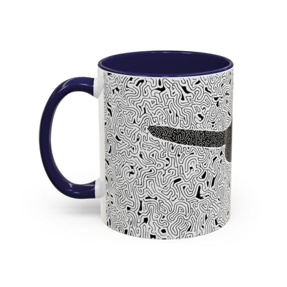 Black Cat Minimalist Coffee Mug