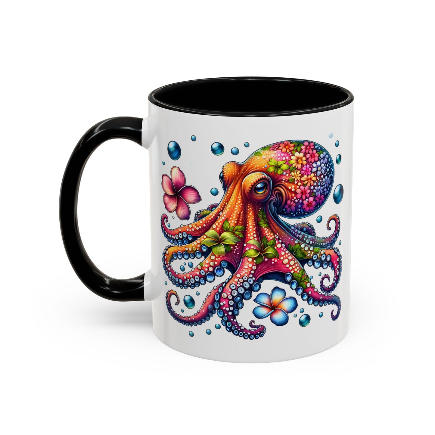 Octopus Design Coffee Ceramic Mug