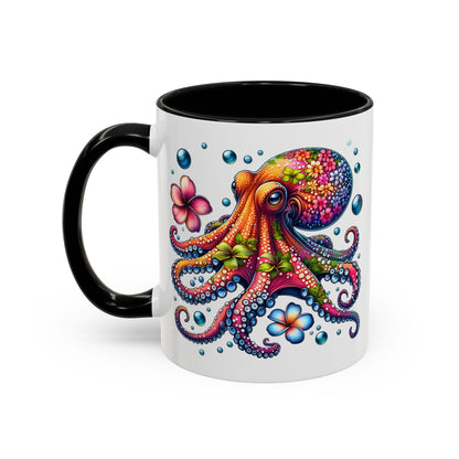 Octopus Design Coffee Ceramic Mug