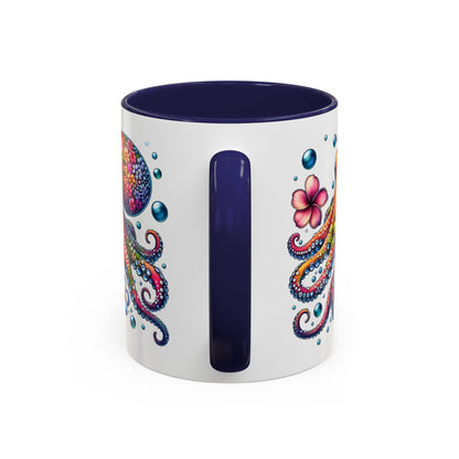Octopus Design Coffee Ceramic Mug