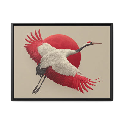 Japandi Ibis Bird Art