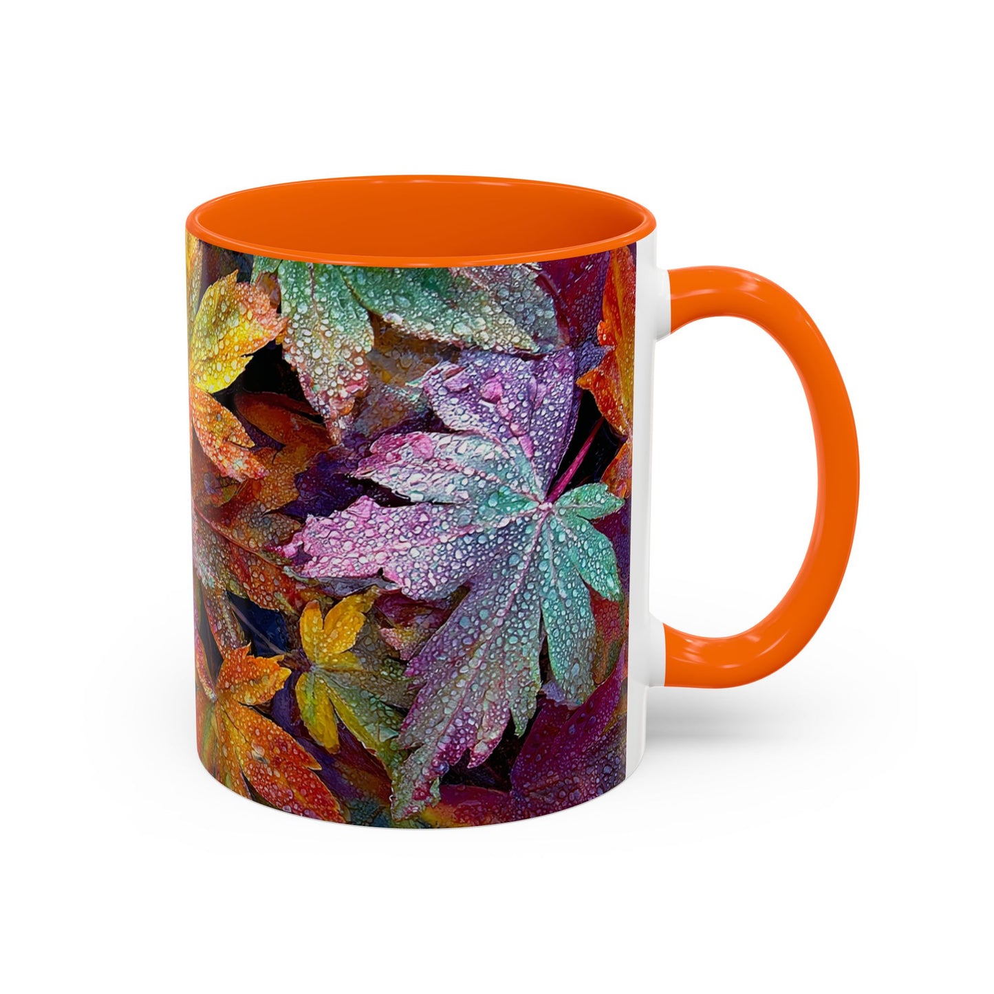 Autumn Leaves Coffee Ceramic Mug