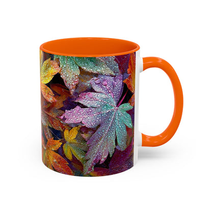 Autumn Leaves Coffee Ceramic Mug