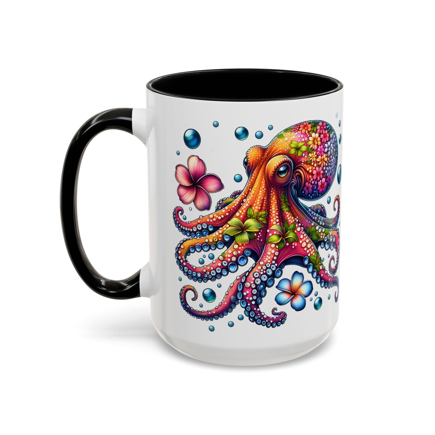 Octopus Design Coffee Ceramic Mug