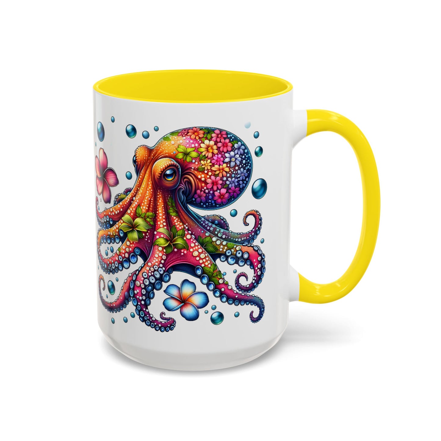 Octopus Design Coffee Ceramic Mug
