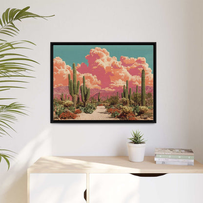 Desert Framed Canvas