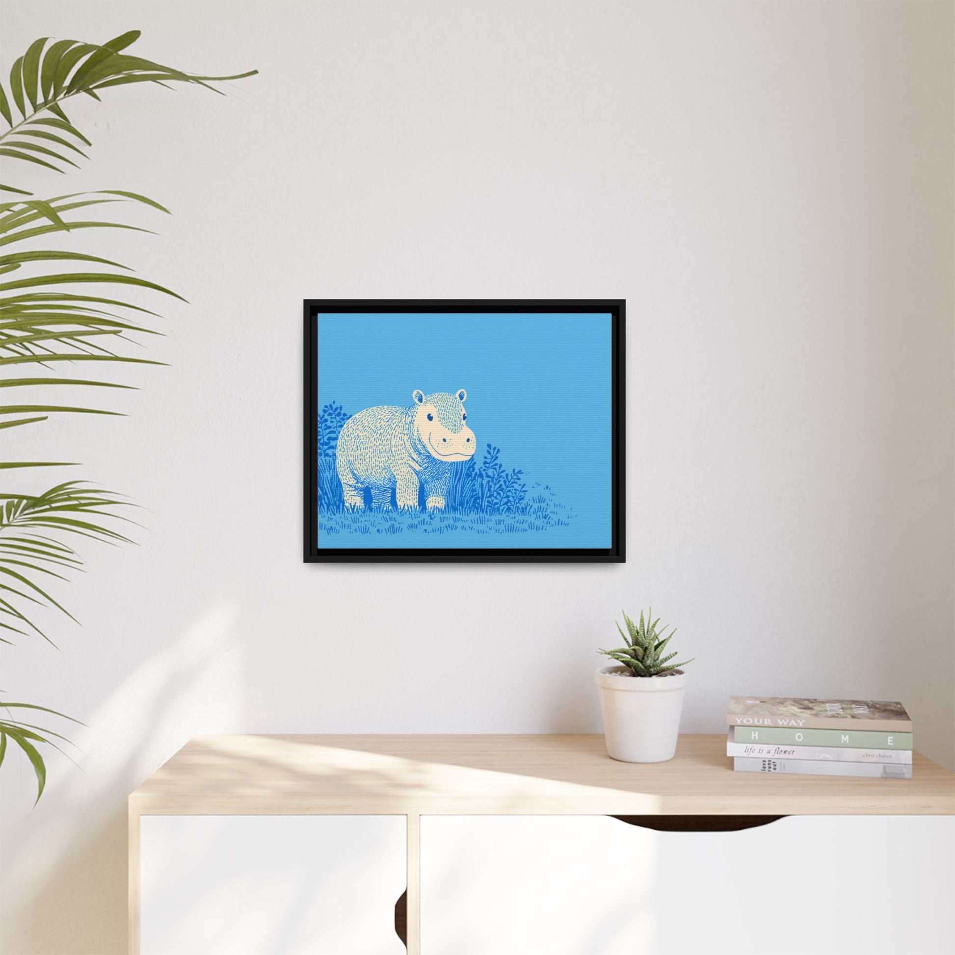 Cute Hippo Nursery