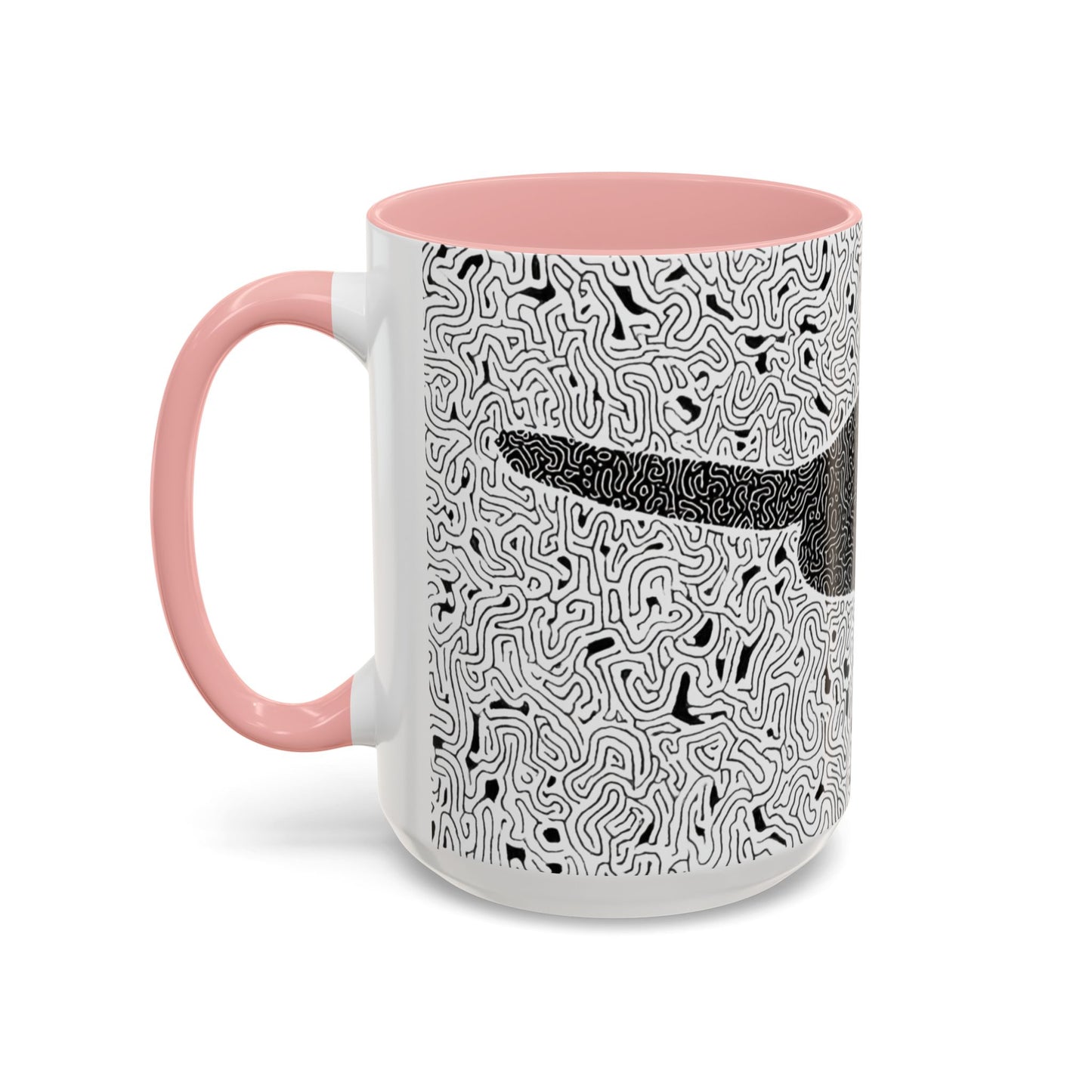 Black Cat Minimalist Coffee Mug