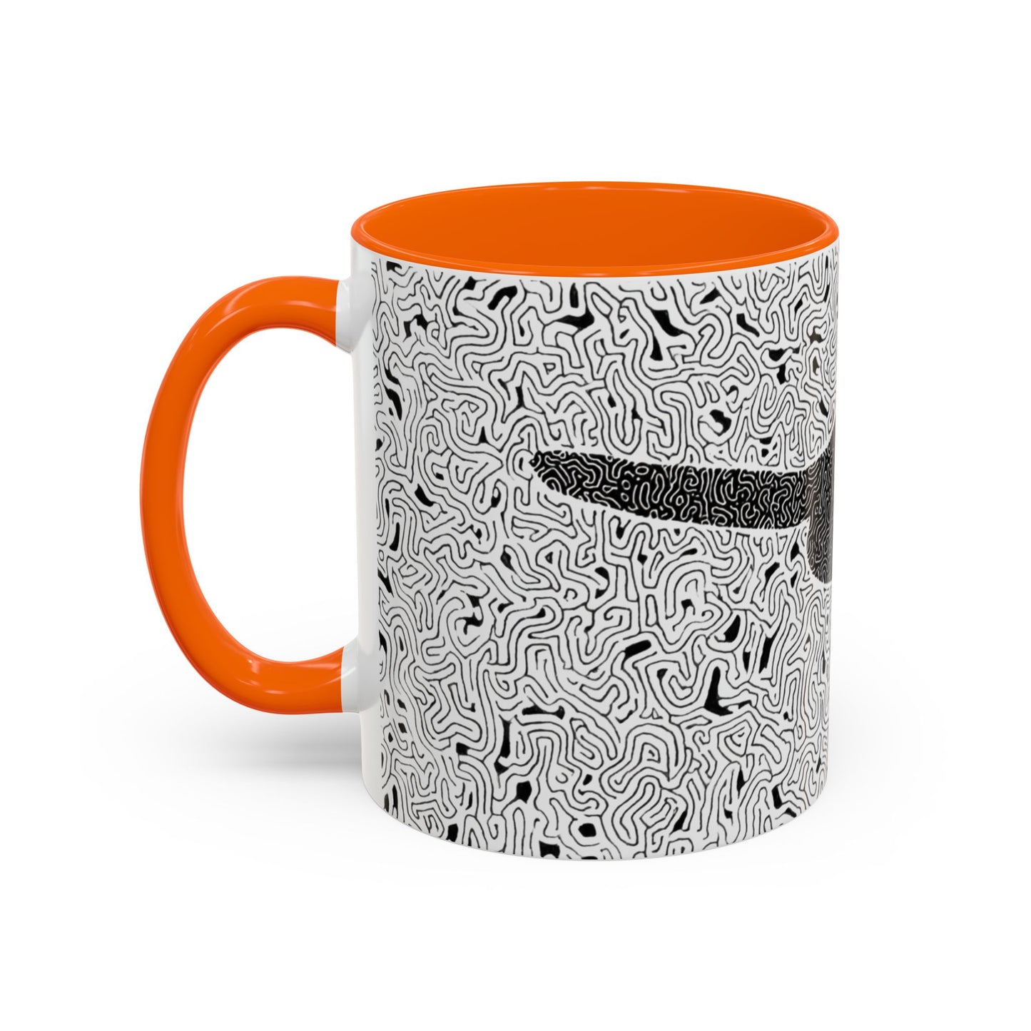 Black Cat Minimalist Coffee Mug