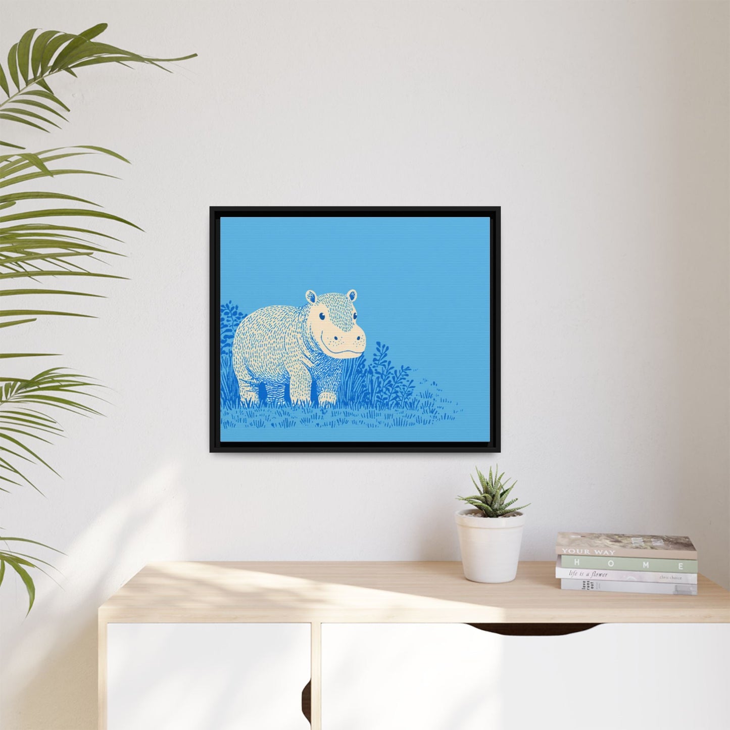 Cute Hippo Nursery