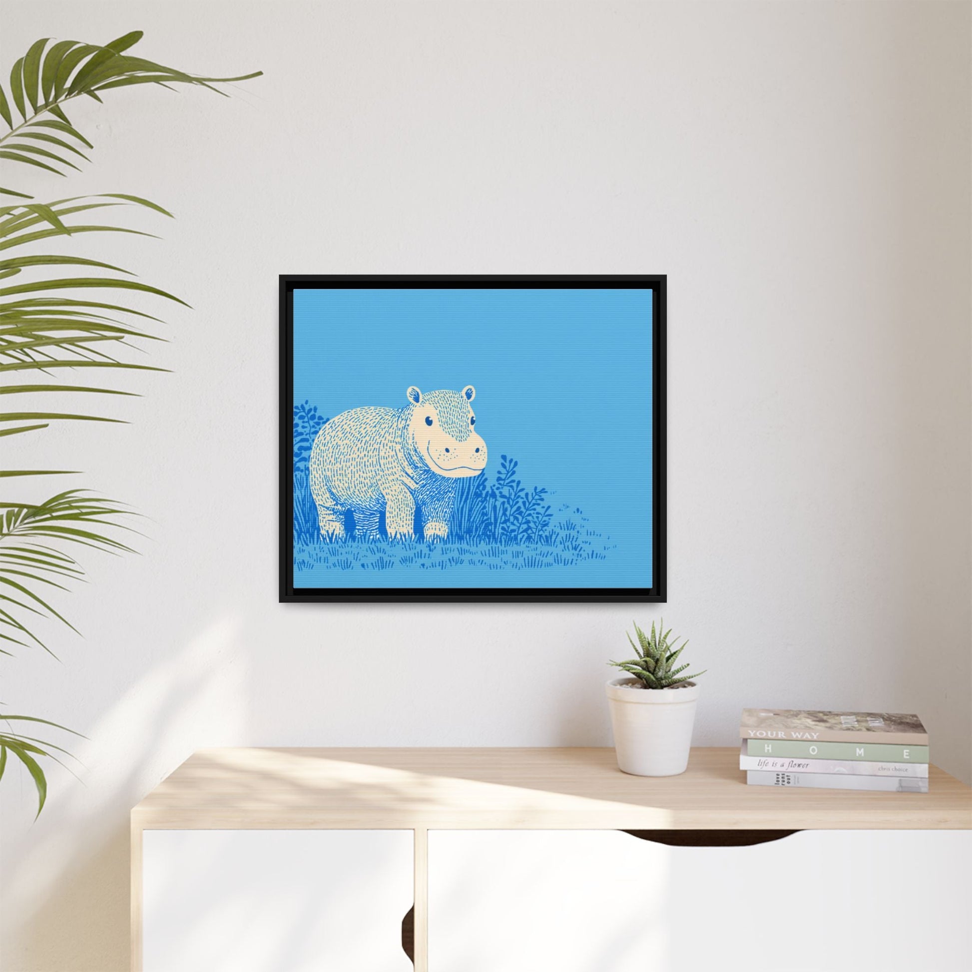 Cute Hippo Nursery