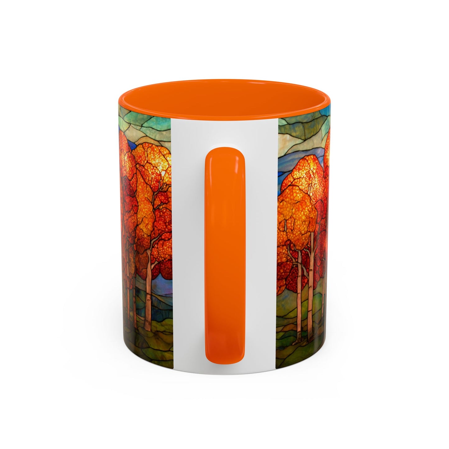 Autumn Stained Glass Effect  Coffee Mug