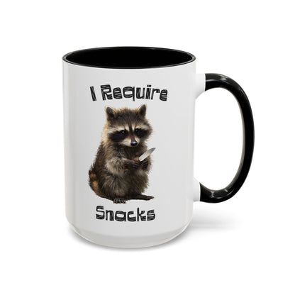 Funny Raccoon Meme Coffee Ceramic Mug
