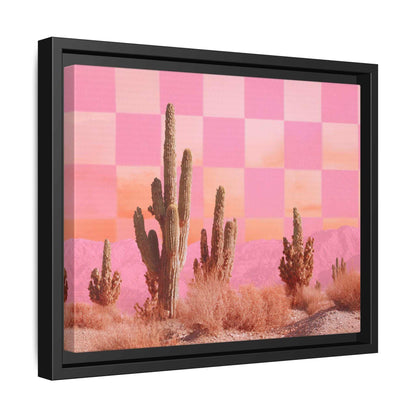 Pink Checkered Desert