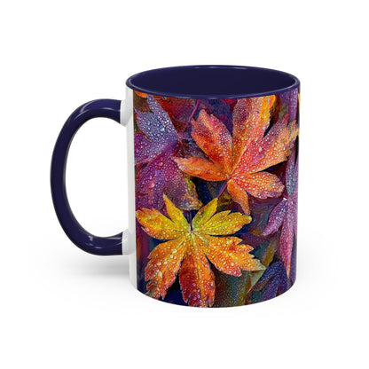 Autumn Leaves Coffee Ceramic Mug
