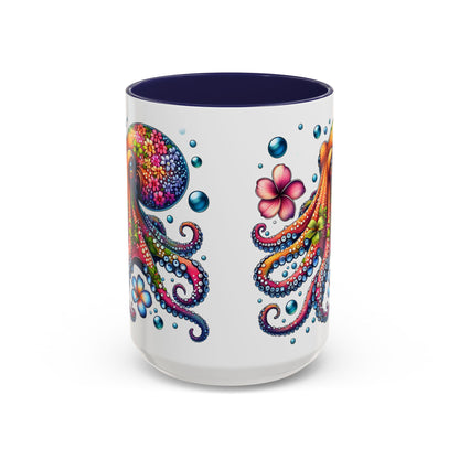 Octopus Design Coffee Ceramic Mug
