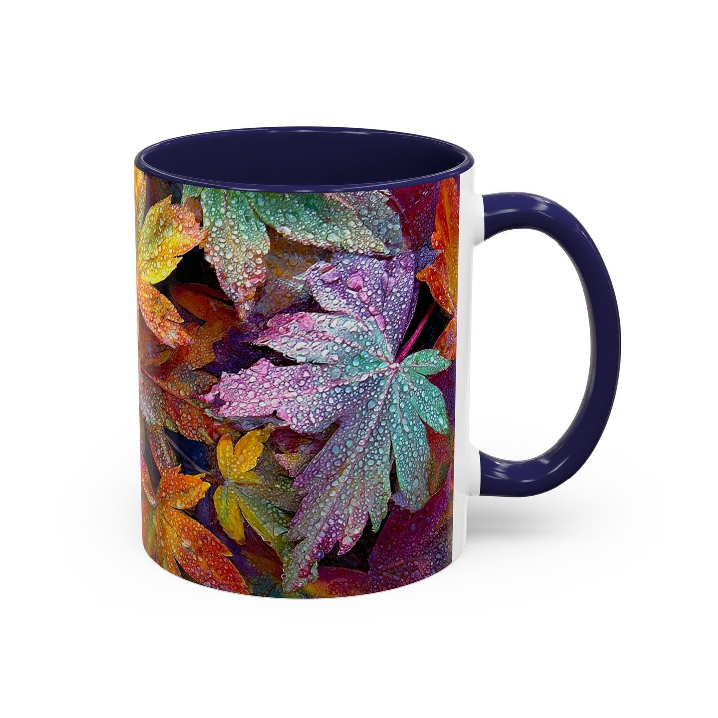 Autumn Leaves Coffee Ceramic Mug