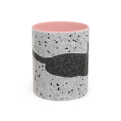 Black Cat Minimalist Coffee Mug