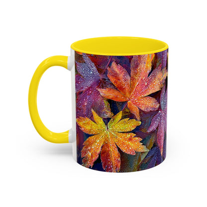 Autumn Leaves Coffee Ceramic Mug